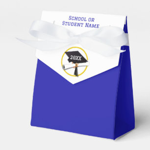 Gold Ring on Grad Cap Graduation Favour Box