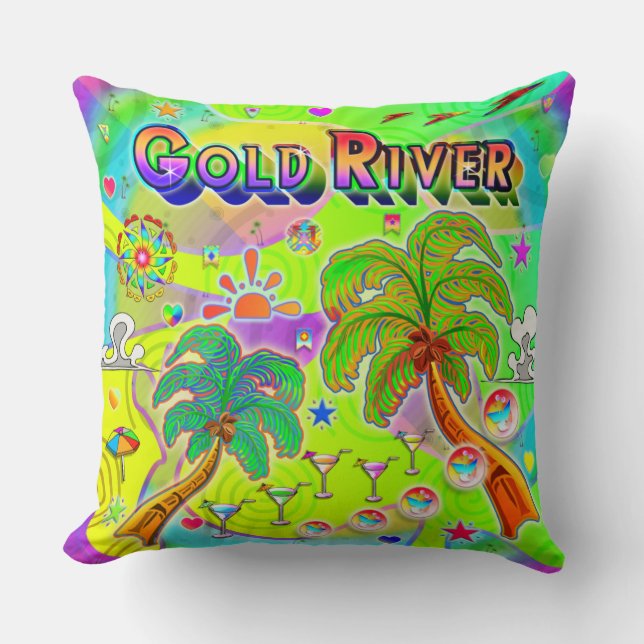 Gold River Mind Focus Pillow (Front)