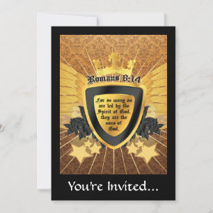 Gold Romans 8:14, Sons of God Invitation