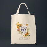 Gold Rose Ribbon 60th Birthday Tote Bag<br><div class="desc">Lovely and elegant rose with butterfly.</div>