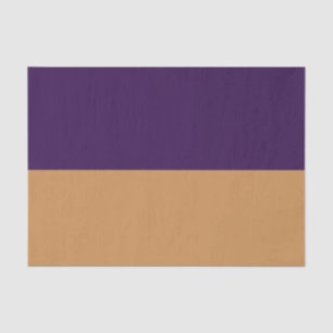 Gold & Royal Purple Stripe Birthday Party Tissue Paper