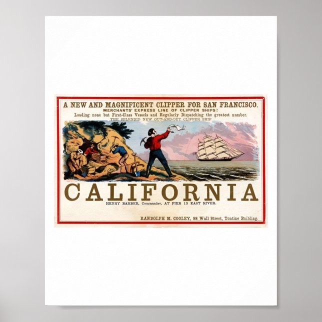 Gold Rush California Poster (Front)