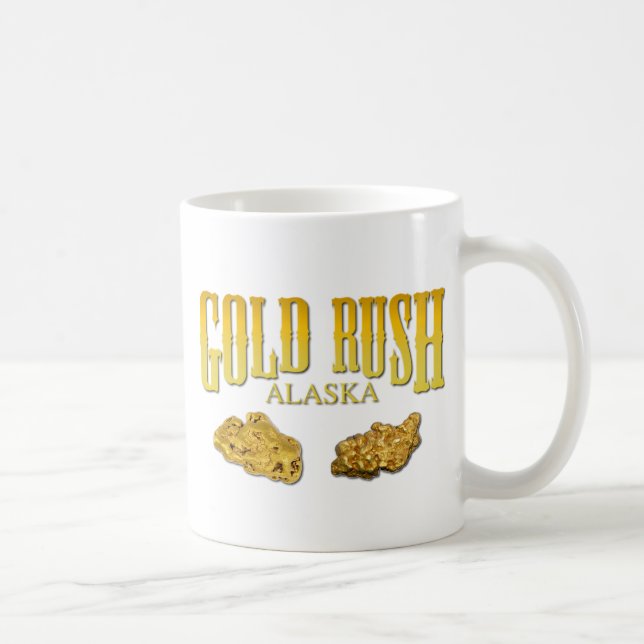 Gold Rush Coffee Mug (Right)