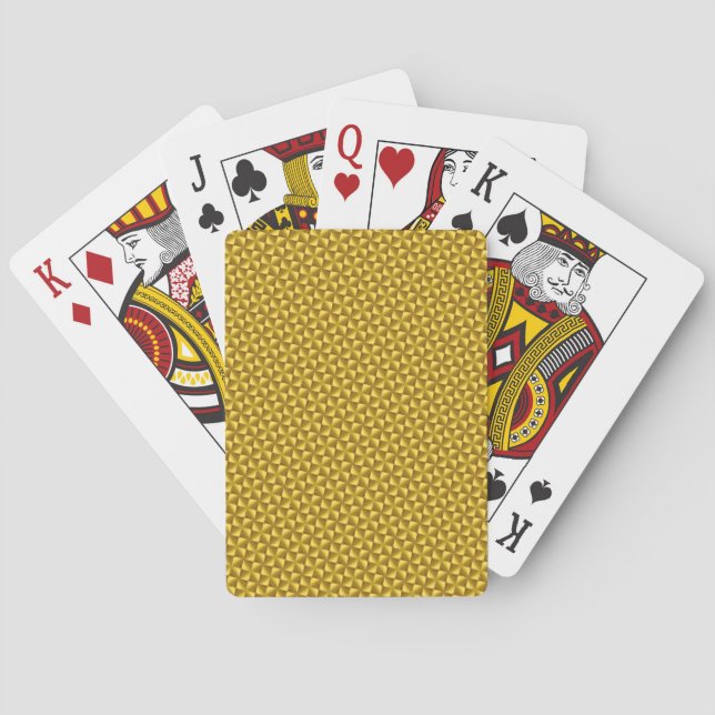 gold rush playing cards (Back)