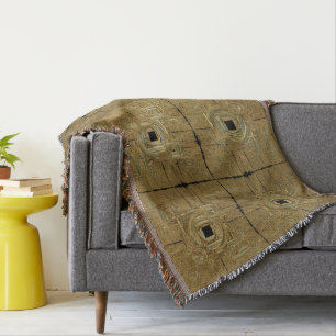 Gold Rush Throw Blanket