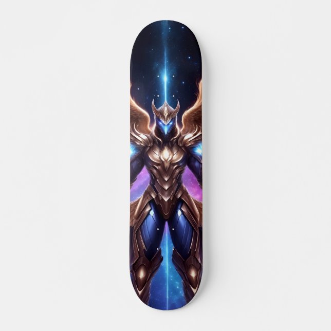 Gold-Sand Alien Skate Skateboard (Front)