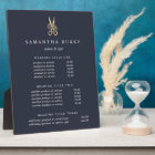 Gold Scissors Salon Pricing/Services Display
