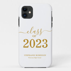 Gold Script Class of 2023 Graduation  Case-Mate iPhone Case