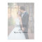 Gold Script Wedding Photo Thank You