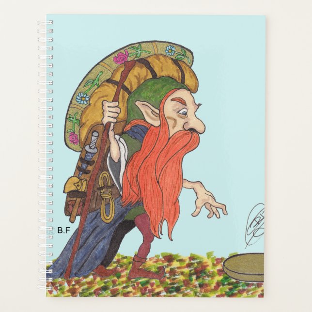 GOLD SEEKER LEPRECHAUN PLANNER (Front)
