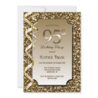 Gold Sequins 95th Birthday Party