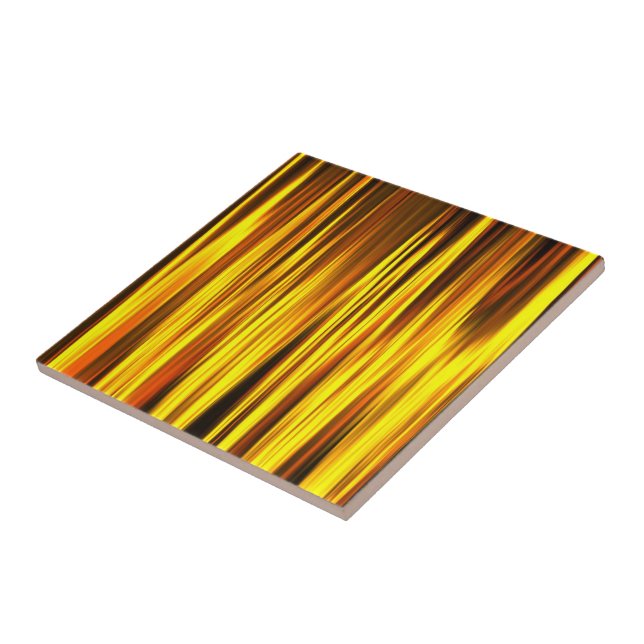 Gold Shiny Glitter Luxury Sparkle Ceramic Tile (Side)