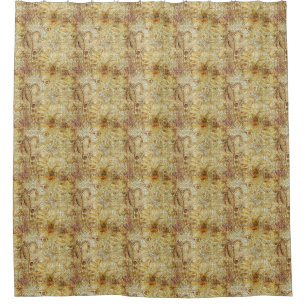 Gold Shower Curtain