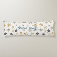 Gold Silver Blue Stars