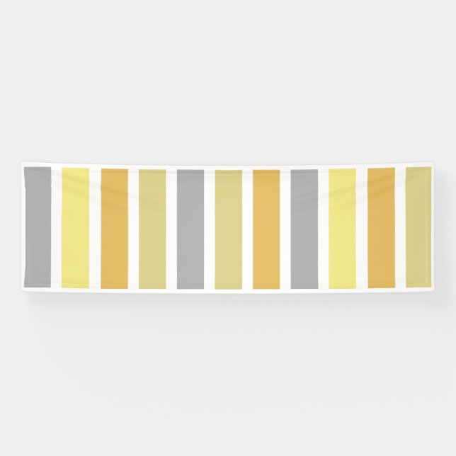 Gold Silver Bronze Metal Hues Banner (Horizontal)