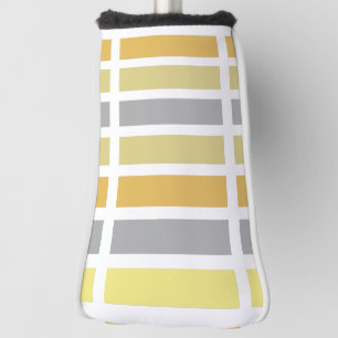 Gold Silver Bronze Metal Hues Golf Head Cover