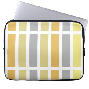 Gold Silver Bronze Metal Hues Laptop Sleeve