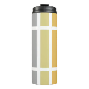 Gold Silver Bronze Metal Hues Thermal Tumbler