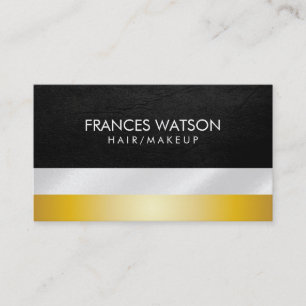 Gold & Silver Business Card