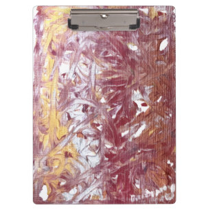 Gold, Silver, Red, Rose Gold, Marble Artwork Clipboard