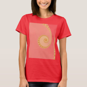 Gold Simple Spiral T-Shirt