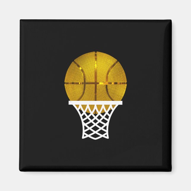 Gold Sketll Trophy Mvp Award  Magnet (Front)
