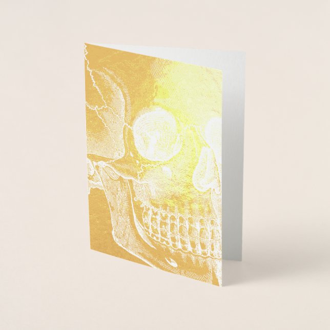 Gold Skull Foil Card (Front)