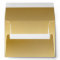 Gold Small Notecard Envelope