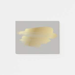 Gold Smudge Post it Notes