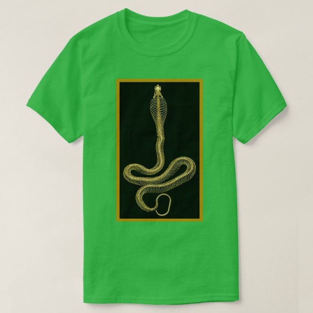 gold snake  T-Shirt (Design Front)