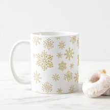 gold snowflake