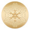 Gold Snowflake Sticker