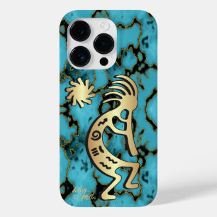 Gold Southwest Kokopelli iPhone / iPad case