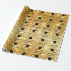 Gold Sparkle Graduation Elegant Custom Graduate