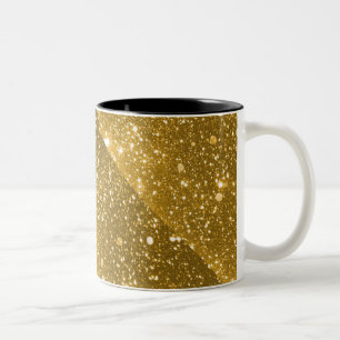 Gold Sparkle Two Toned Mug