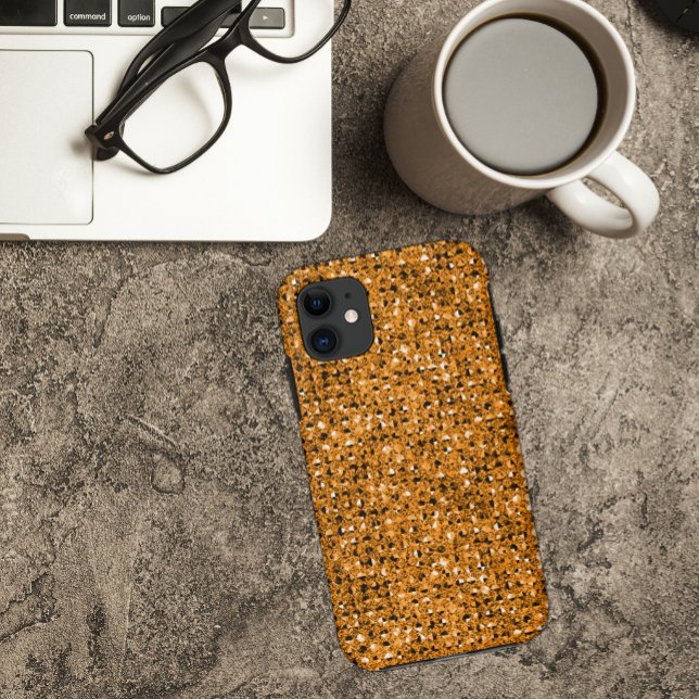 Gold Sparkly Glitter Case-Mate iPhone Case (Creator Uploaded)