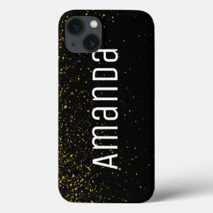 Gold Speckled iPhone 13 Case