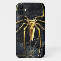 gold spider black marble Case-Mate Barely There 