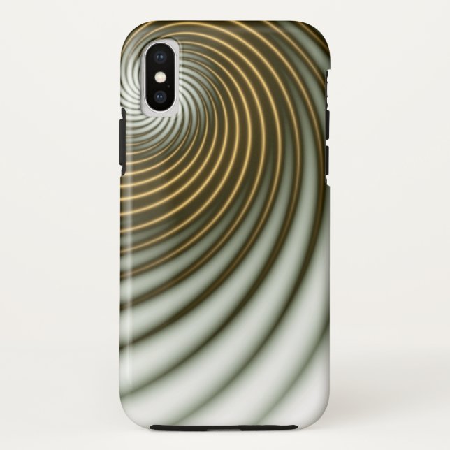 Gold Spin Case-Mate iPhone Case (Back)