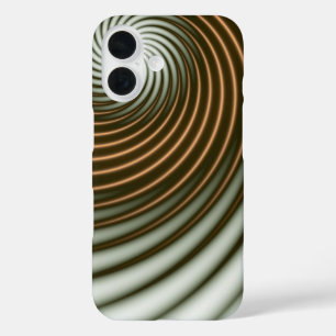 Gold Spin iPhone 16 Case
