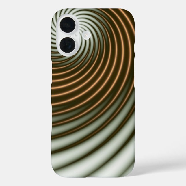 Gold Spin Case-Mate iPhone Case (Back)