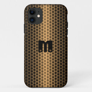 Gold Stainless Steel Metal Hole Case-Mate iPhone Case