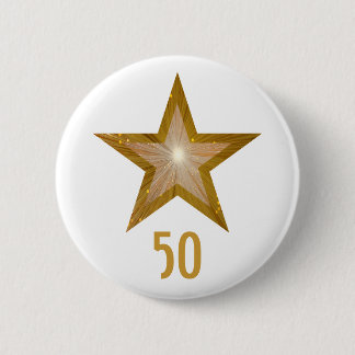 "Gold" Star 'Age' button white