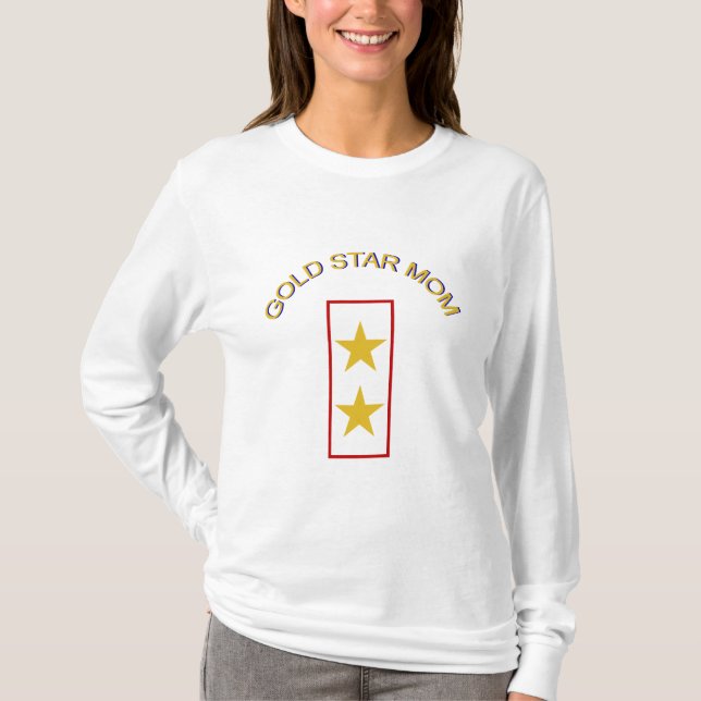 Gold Star Mum 2 T-Shirt (Front)
