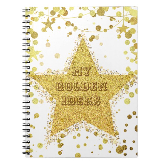 Gold Star  Notebook (Front)