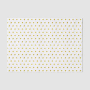 Gold star pattern metallic stylish chic tissue paper