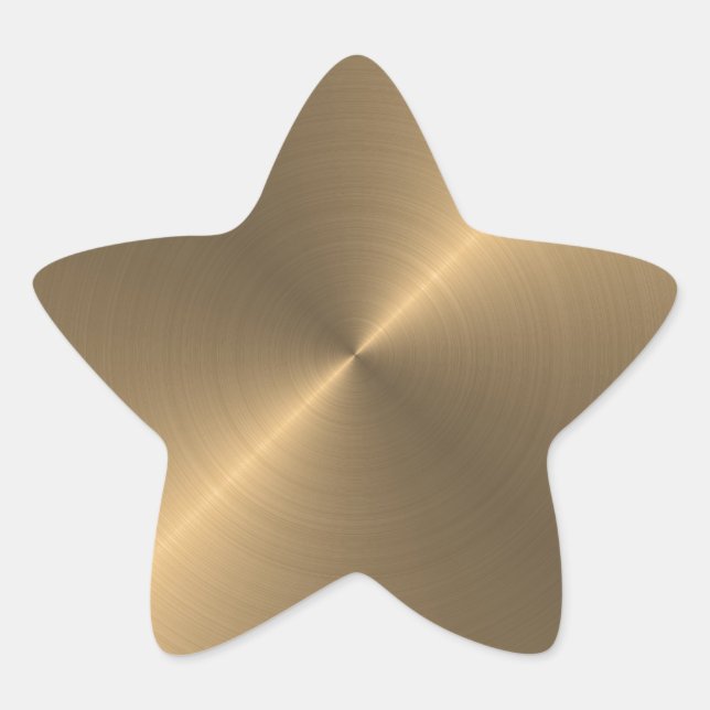 Gold Star Sticker (Front)