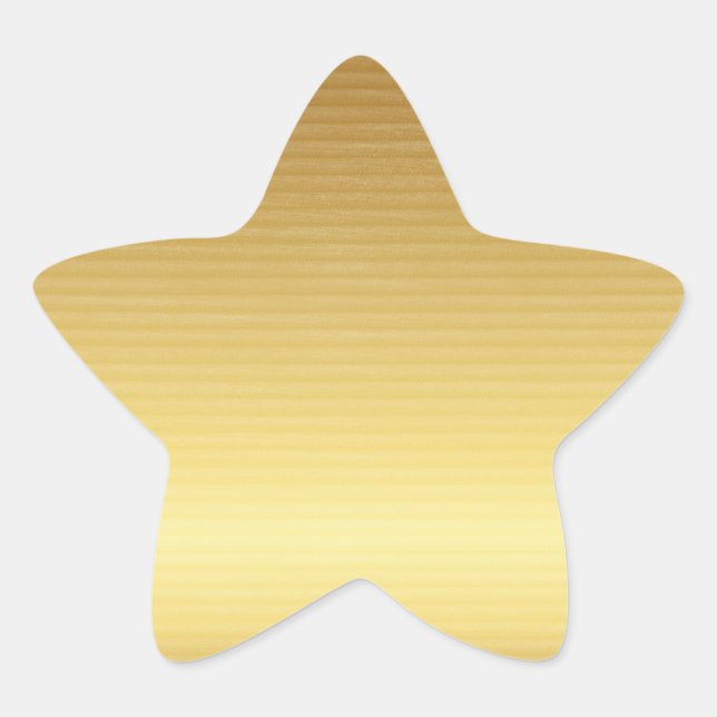Gold Star Sticker (Front)