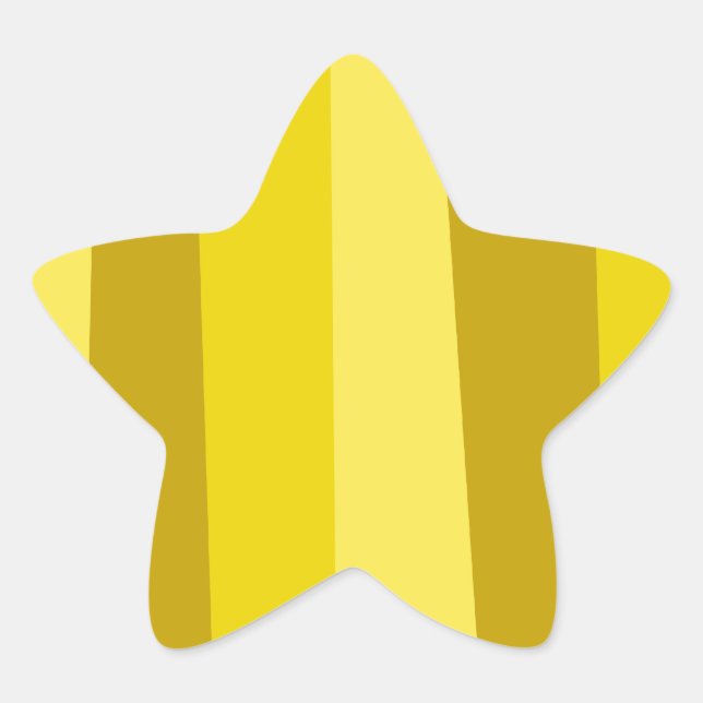 Gold Star Sticker (Front)