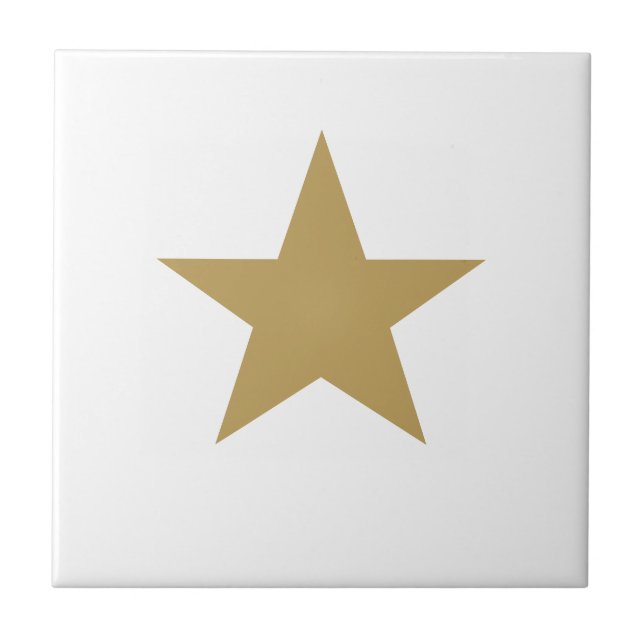 Gold Star Tile (Front)
